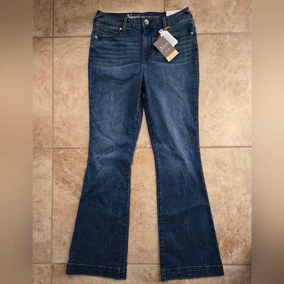 Natural Reflections Women's Flare Jeans - Picture 1 of 5
